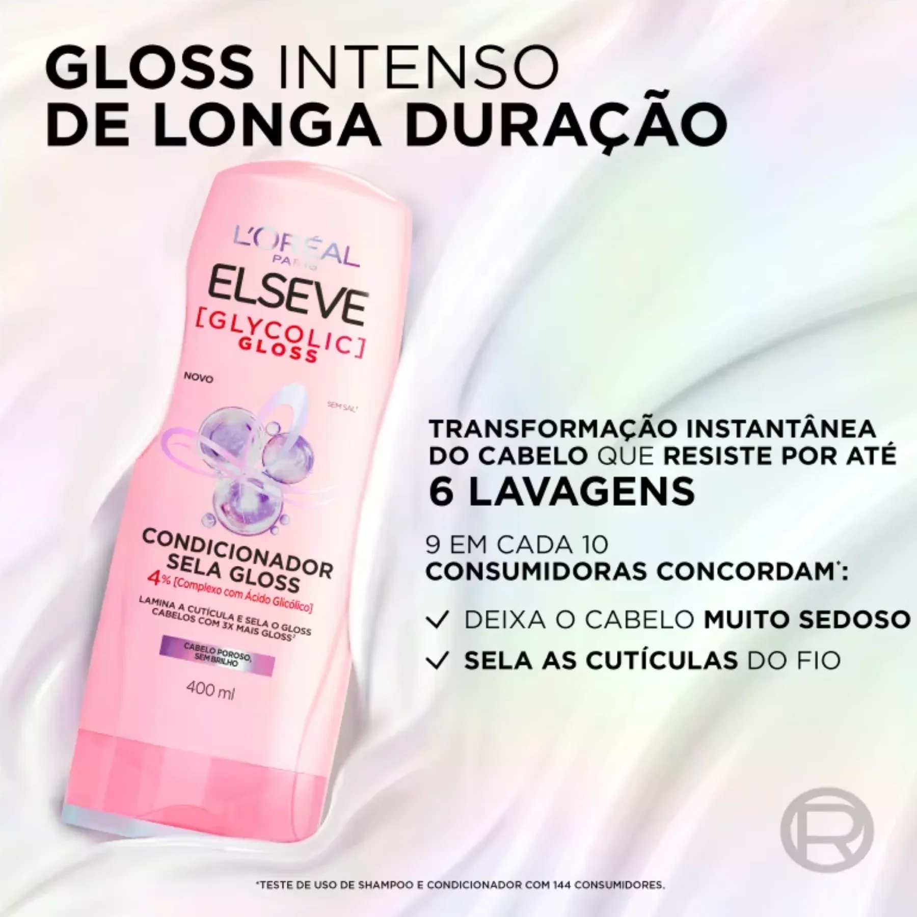 Condicionador Elseve Glycolic Gloss 400ml -2-
